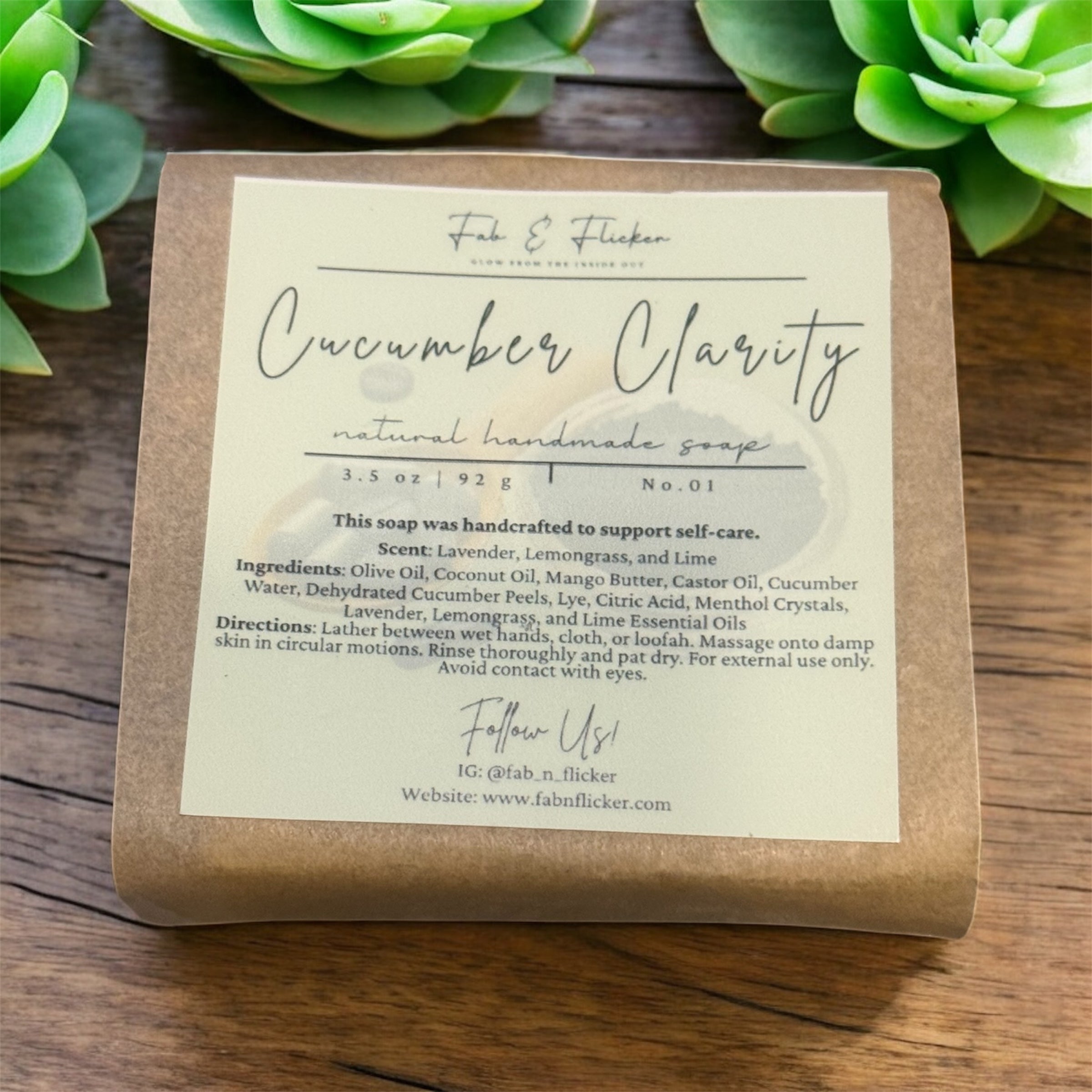 Cucumber Clarity Soap