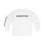 Inspirational Long Sleeve Tee - Committed