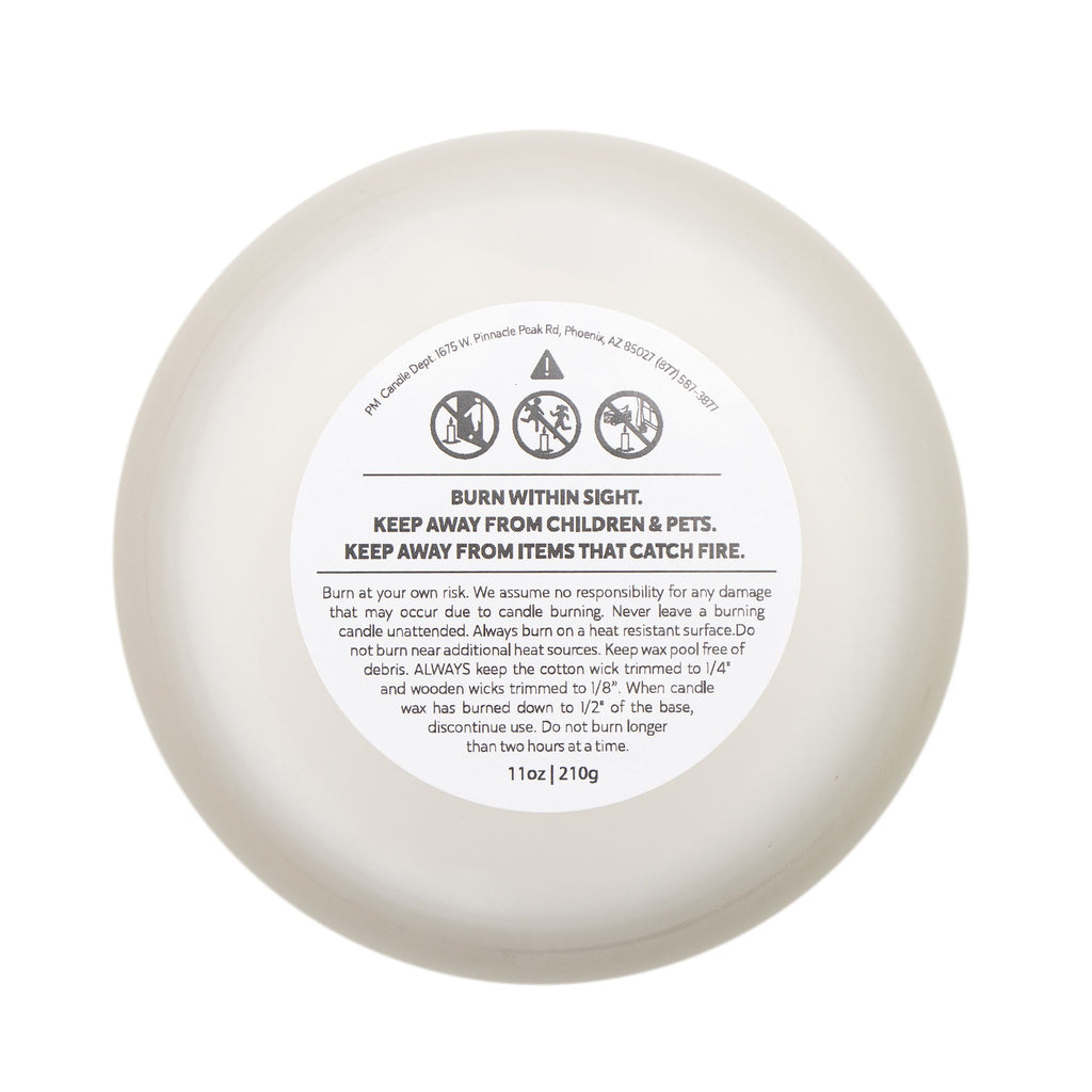 Frosted Glass Candle - Serenity Inducing Scented Candles | 11oz Decorative Candle, Various Scents
