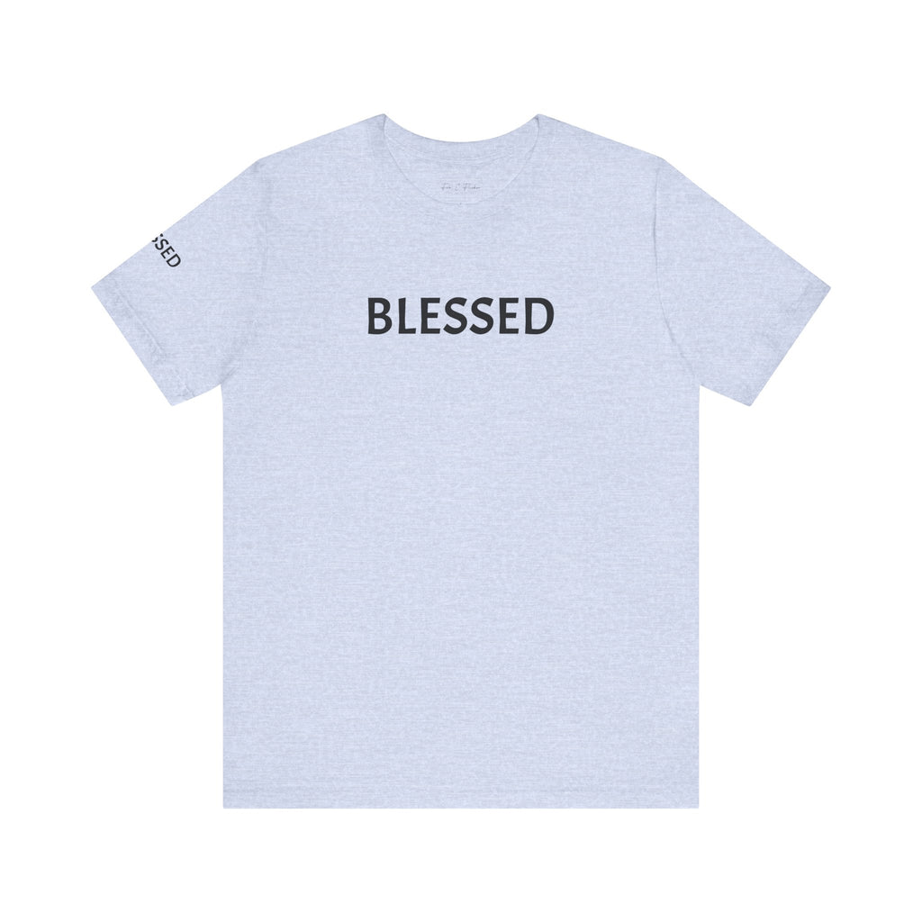 Inspirational Short Sleeve Tee - Blessed