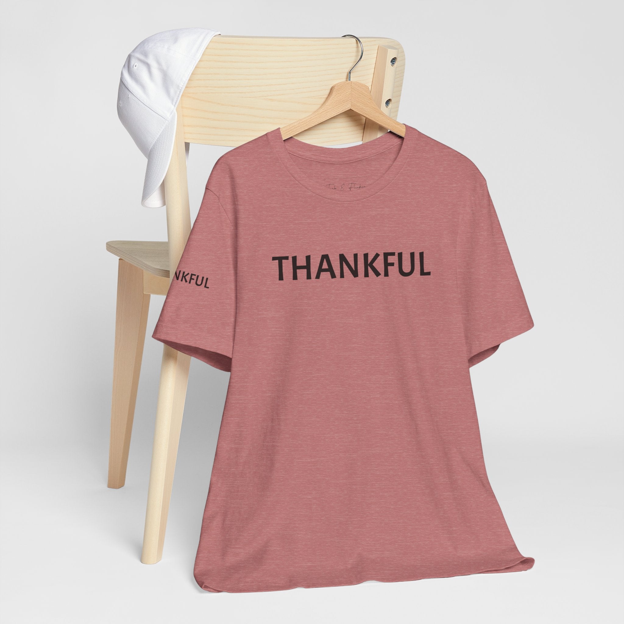 Inspirational Short Sleeve Tee - Thankful