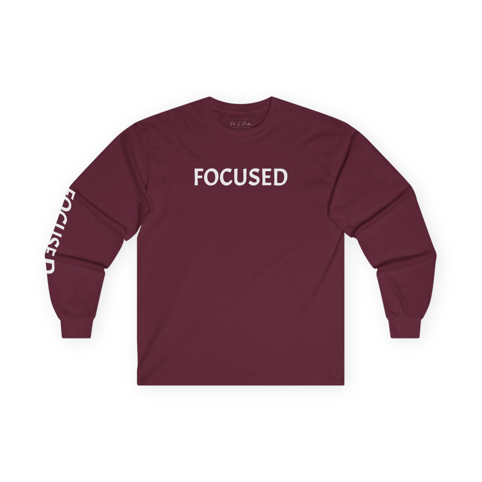 Inspirational Long Sleeve Tee - Focused