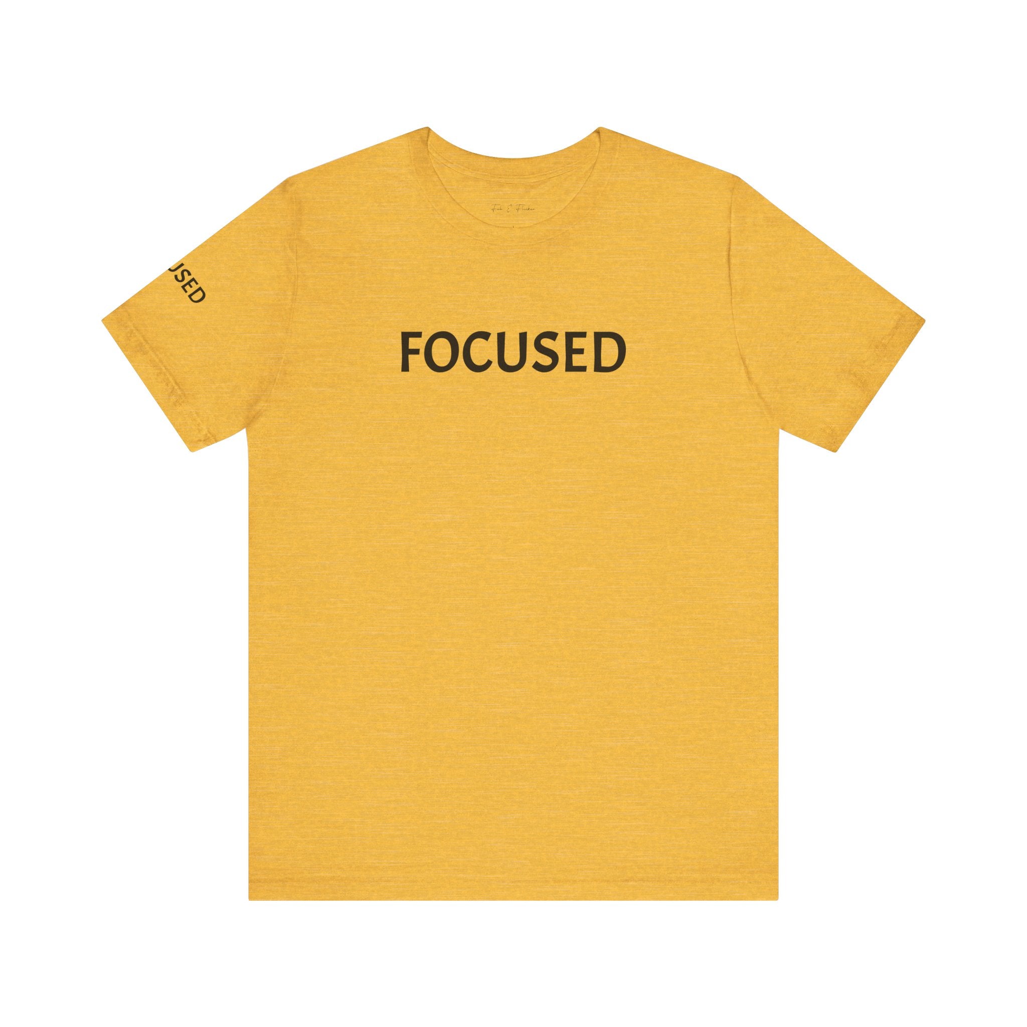 Inspirational Short Sleeve Tee - Focused
