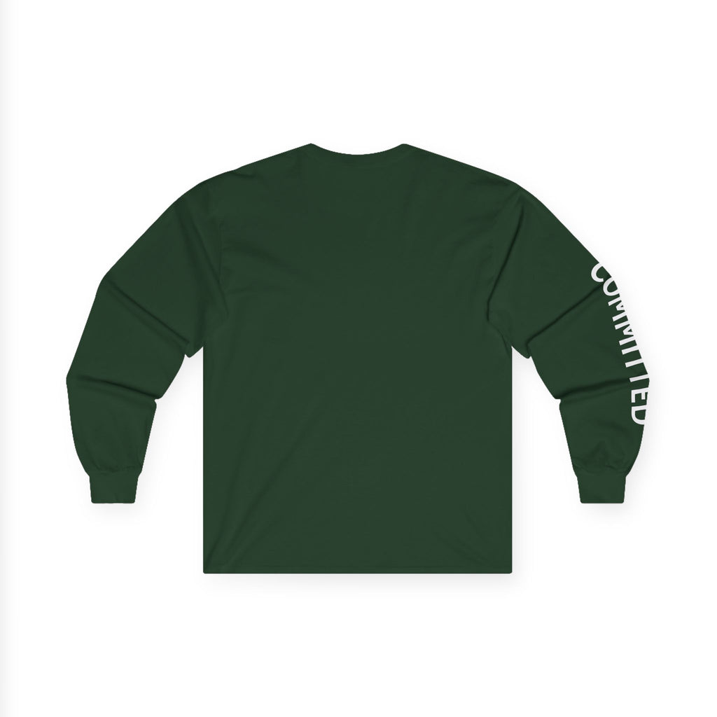 Inspirational Long Sleeve Tee - Committed
