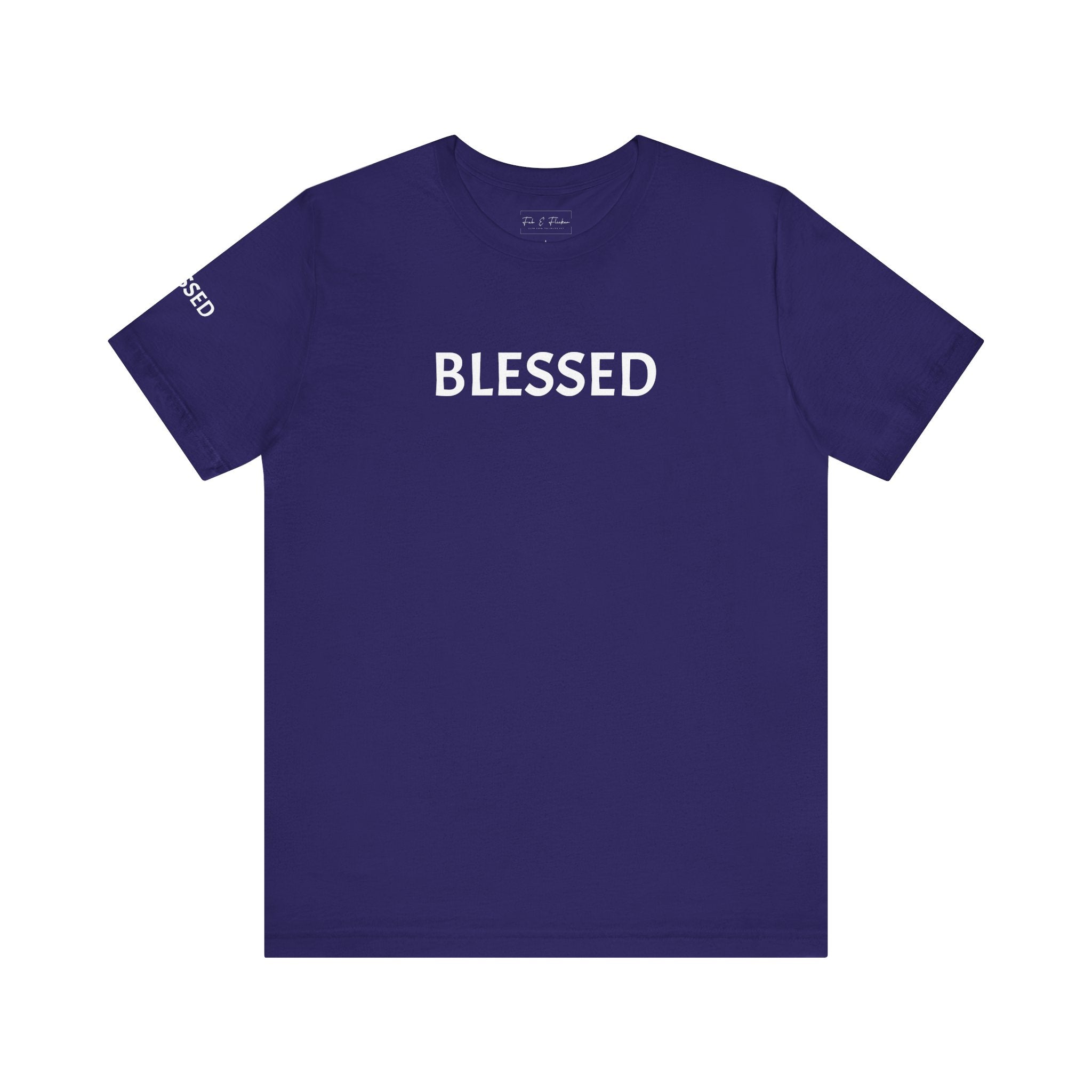 Inspirational Short Sleeve Tee - Blessed