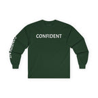 Inspirational Long Sleeve Tee - Confident