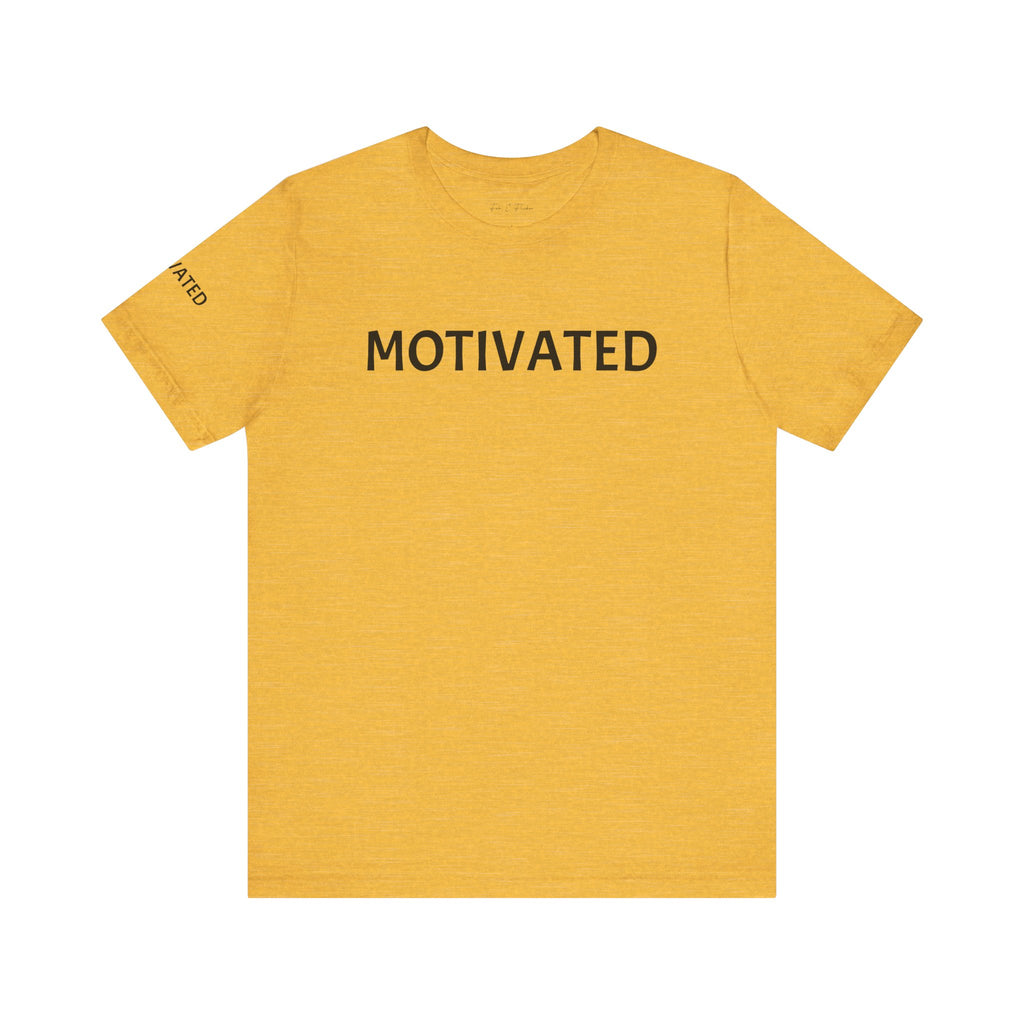 Inspirational Short Sleeve Tee - Motivated