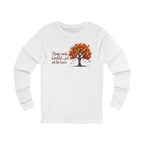 Autumn Tree Long Sleeve Tee - Cozy Fall Shirt