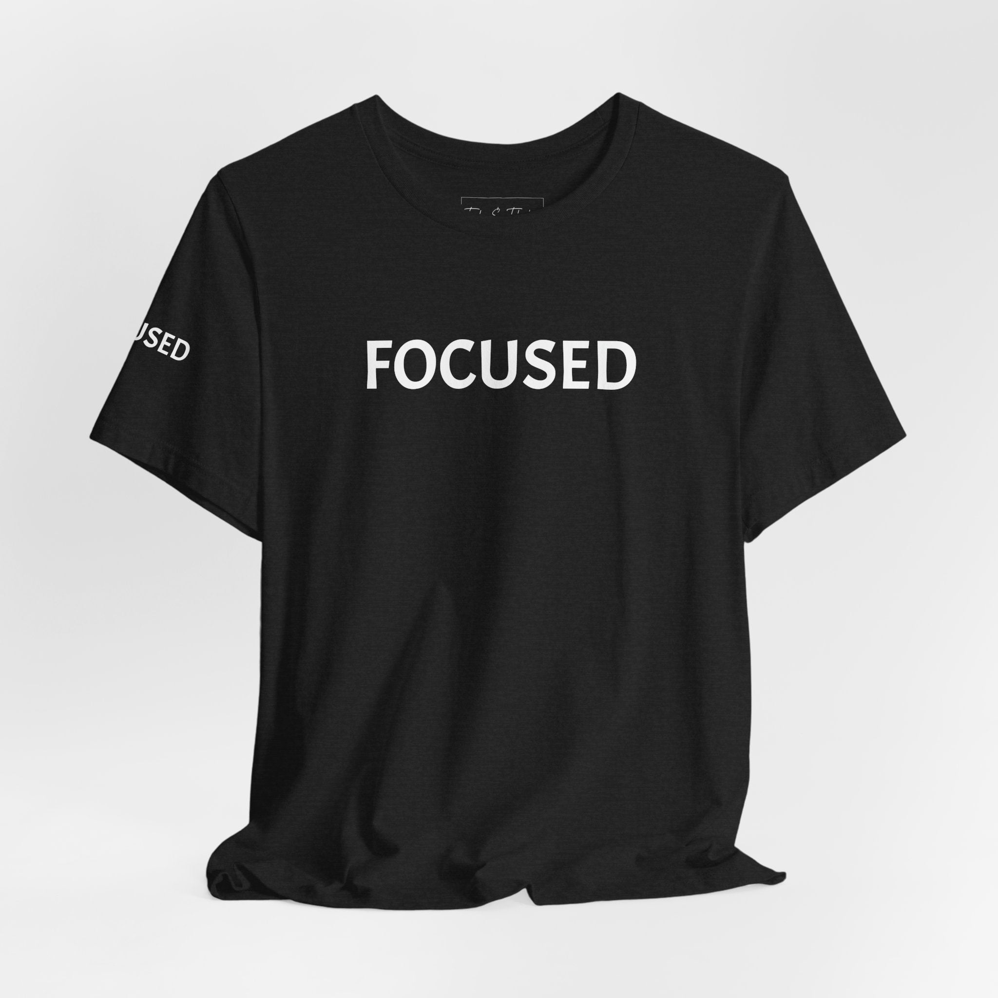 Inspirational Short Sleeve Tee - Focused