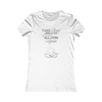 Women's Mindfulness Tee - "Take a Deep Breath" Meditation Shirt