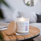 Frosted Glass Candle - Serenity Inducing Scented Candles | 11oz Decorative Candle, Various Scents