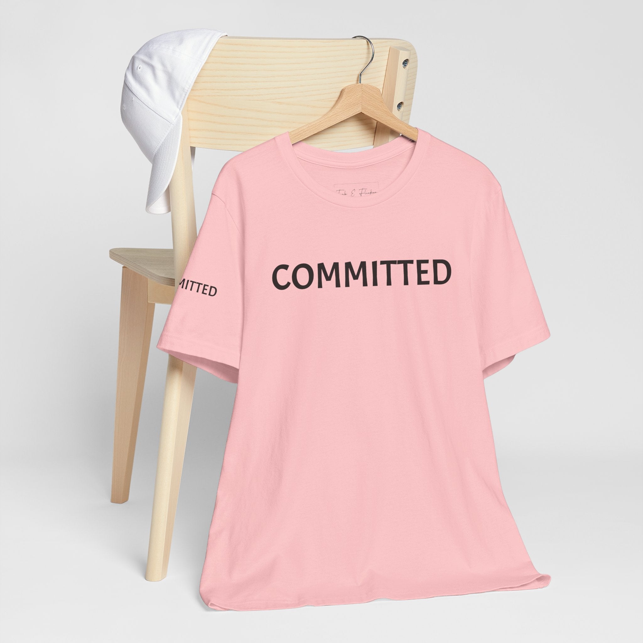 Inspirational Short Sleeve Tee - Committed