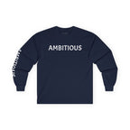 Inspirational Long Sleeve Tee - Ambitious