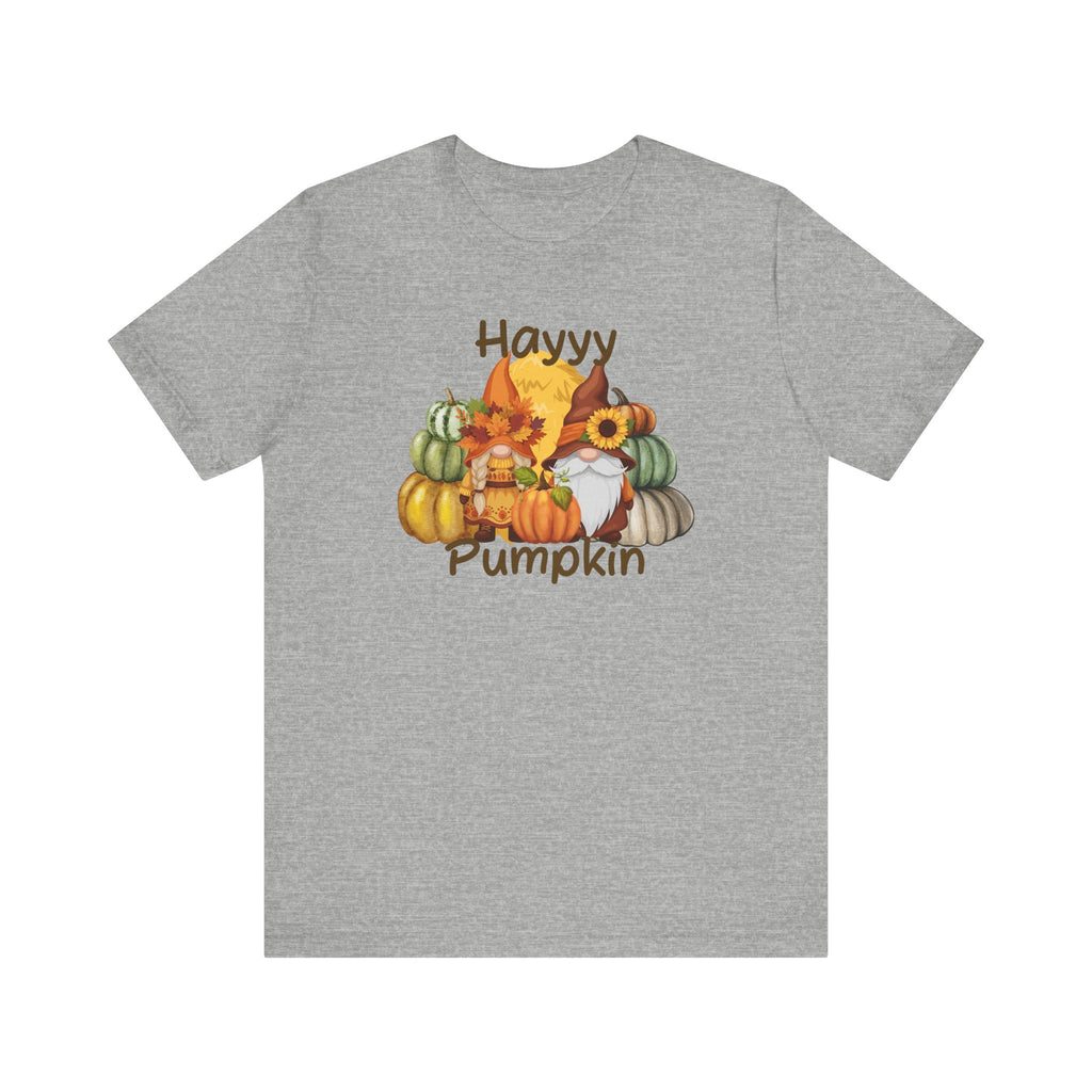 Fall Vibes Pumpkin Tee, Gnome Shirt, Halloween Apparel, Autumn Fashion, Gift for Gnome Lovers, Cozy Fall Outfit