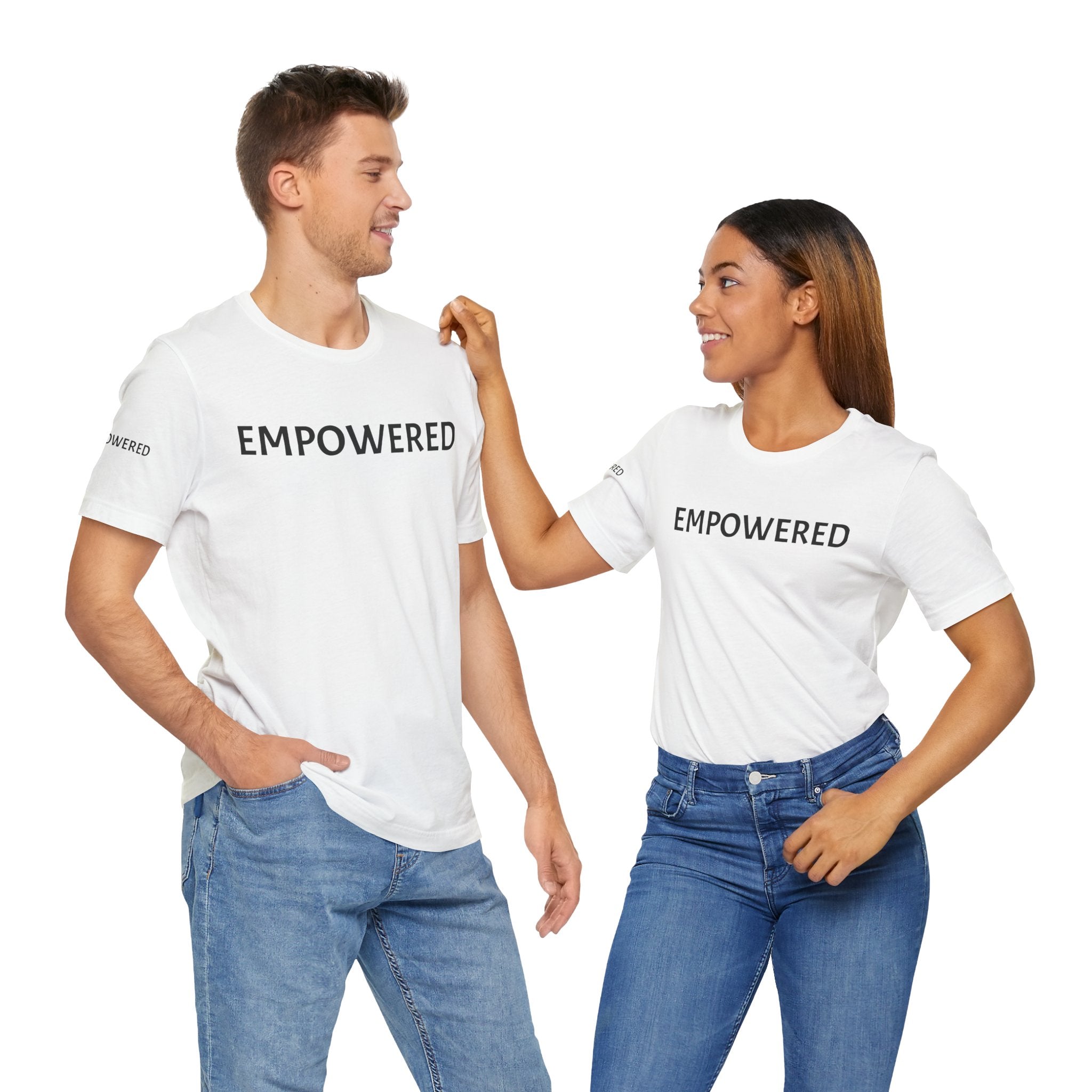 Inspirational Short Sleeve Tee - Empowered