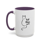 Cat Mom Coffee Mug