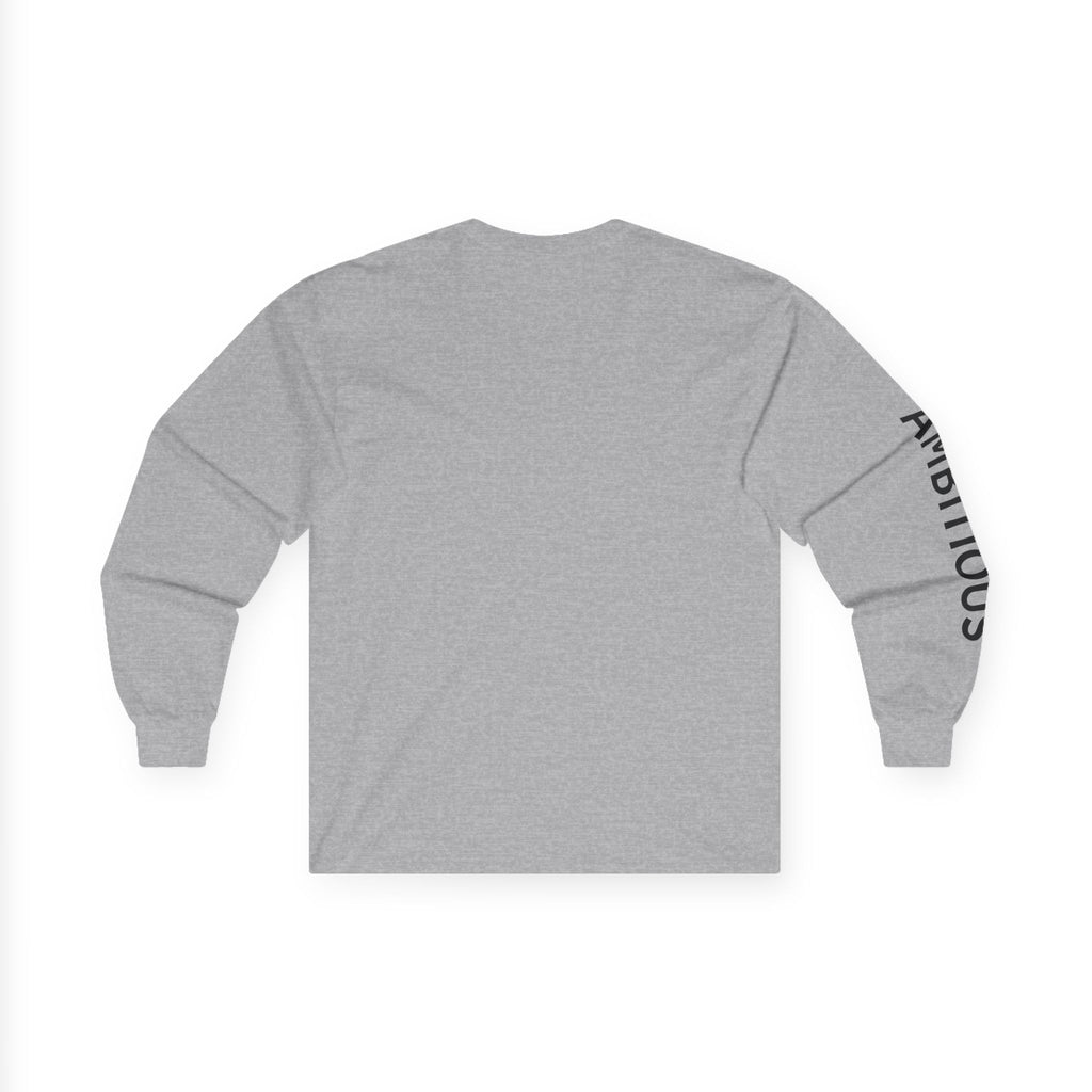 Inspirational Long Sleeve Tee - Ambitious
