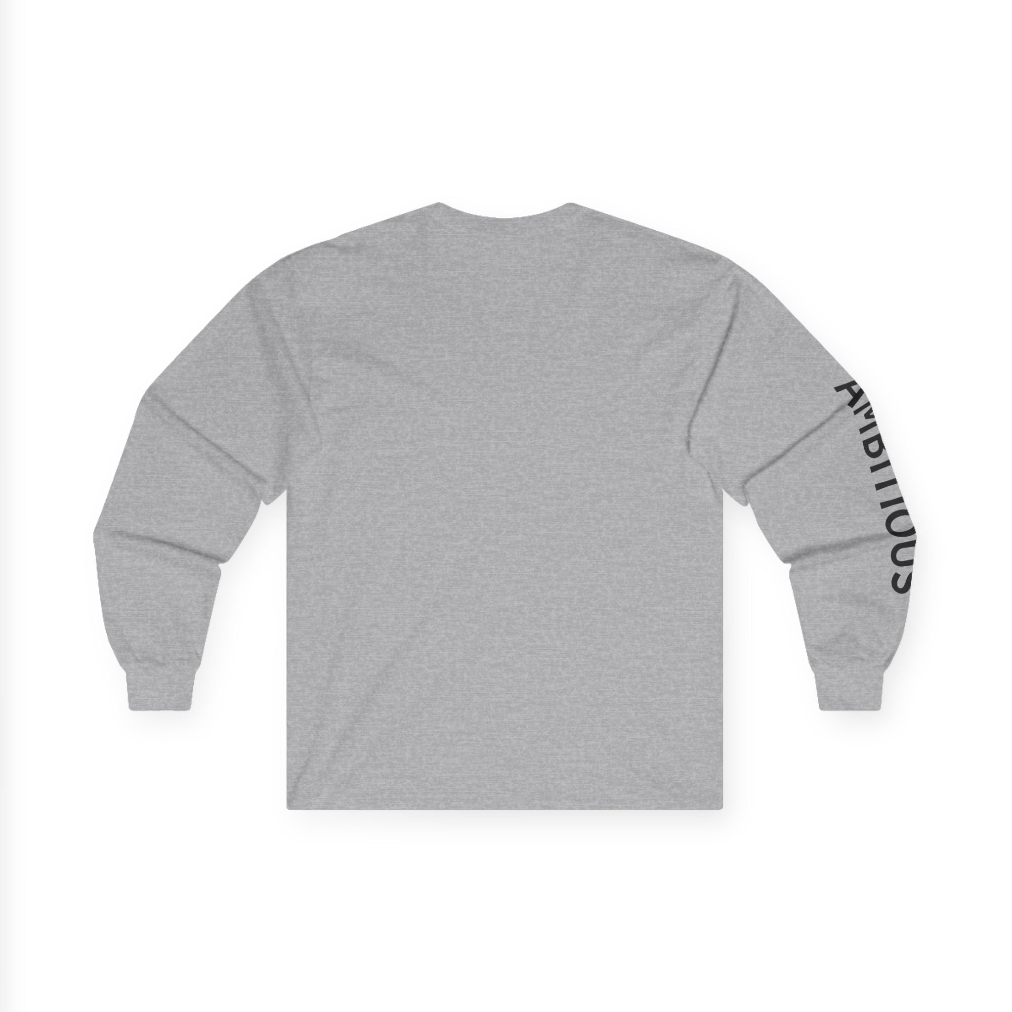 Inspirational Long Sleeve Tee - Ambitious