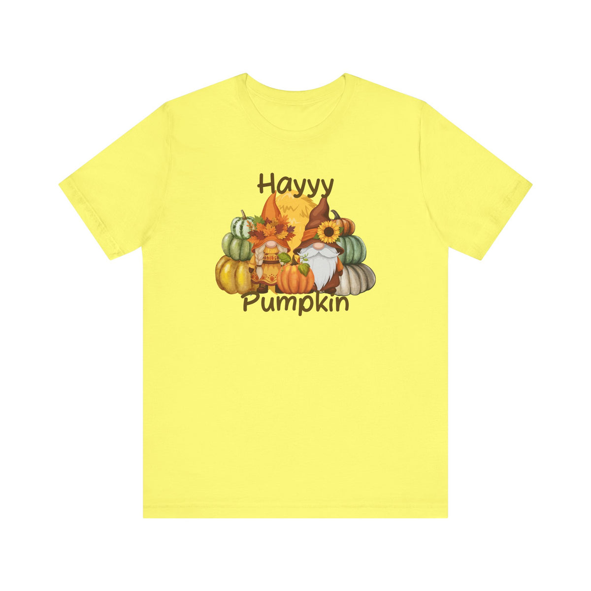 Fall Vibes Pumpkin Tee, Gnome Shirt, Halloween Apparel, Autumn Fashion, Gift for Gnome Lovers, Cozy Fall Outfit