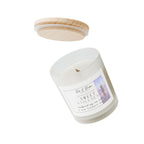 Frosted Glass Candle - Serenity Inducing Scented Candles | 11oz Decorative Candle, Various Scents