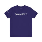 Inspirational Short Sleeve Tee - Committed