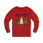 Halloween Unisex Long Sleeve Tee | Cute Trick or Treat Graphic Shirt