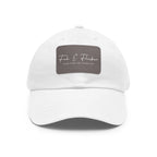 Fab & Flicker Stylish Hat with Leather Patch - Glow from the Inside Out