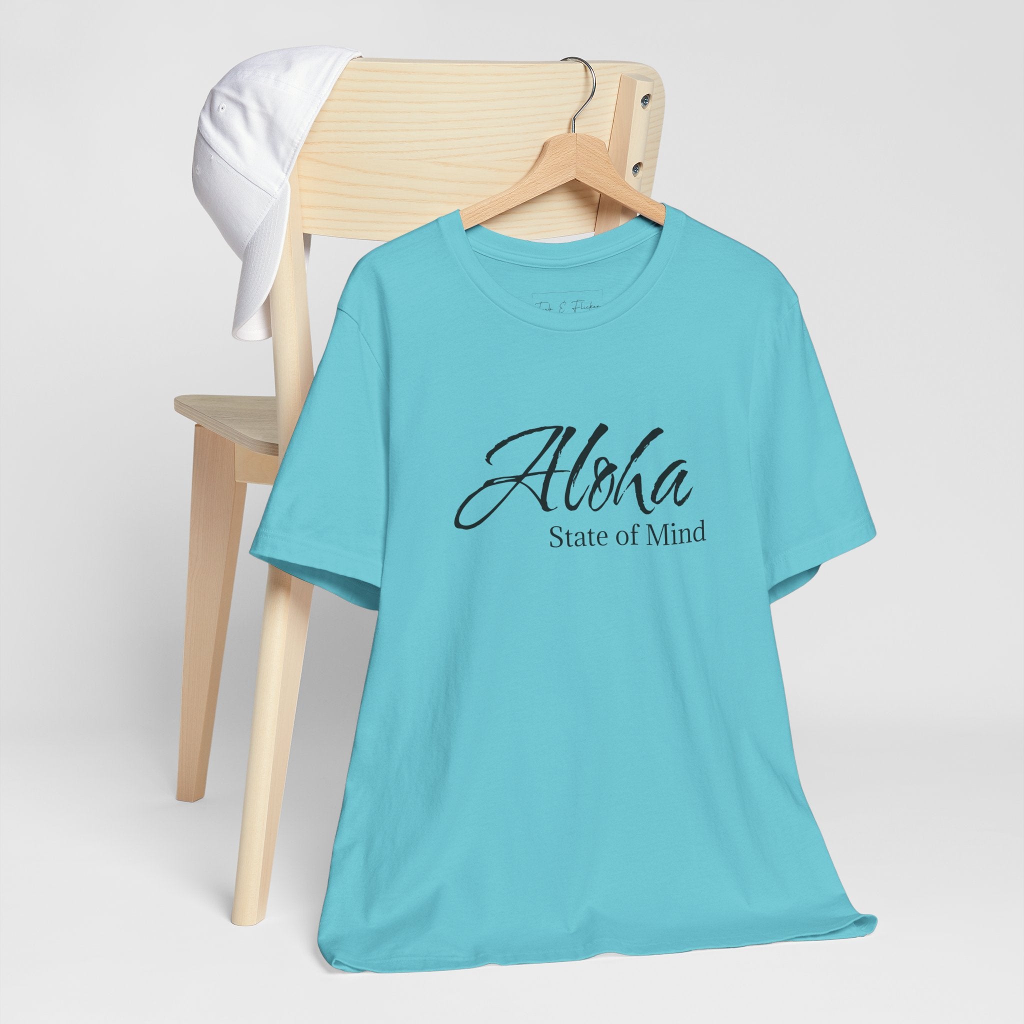Hawaii Aloha State Unisex Jersey Short Sleeve Tee, Various Colors, Breathable Fabric