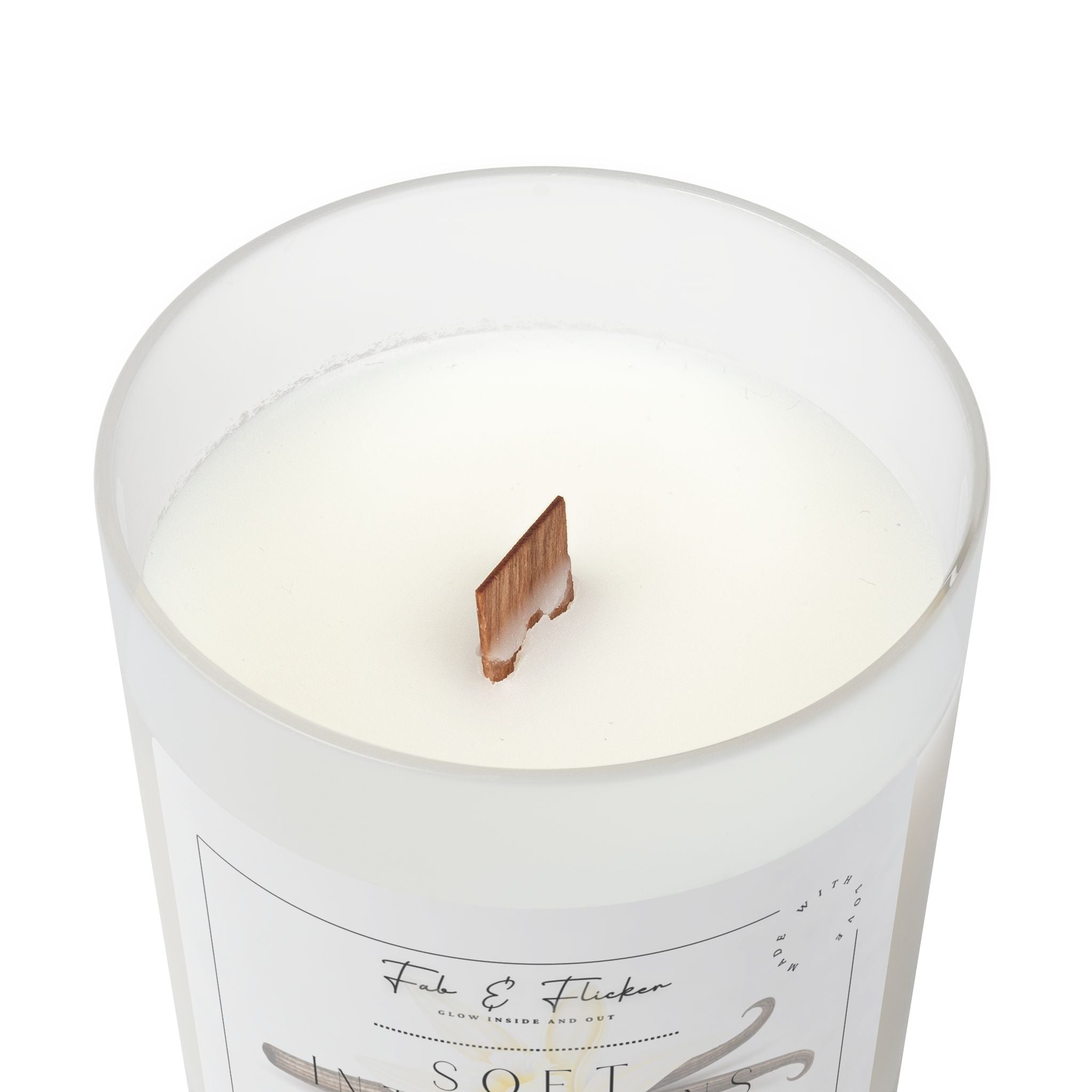 Frosted Glass Candle - Serenity Inducing Scented Candles | 11oz Decorative Candle, Various Scents