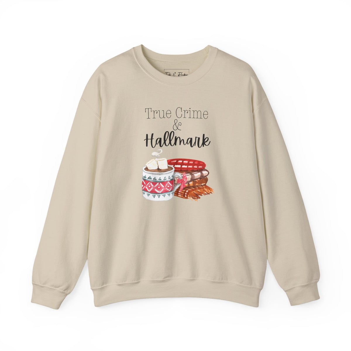 Cozy True Crime and Hallmark Sweatshirt, Perfect Gift for True Crime Lovers, Cozy Crewneck for Movie Nights, Fall Sweatshirt, Unique [...]