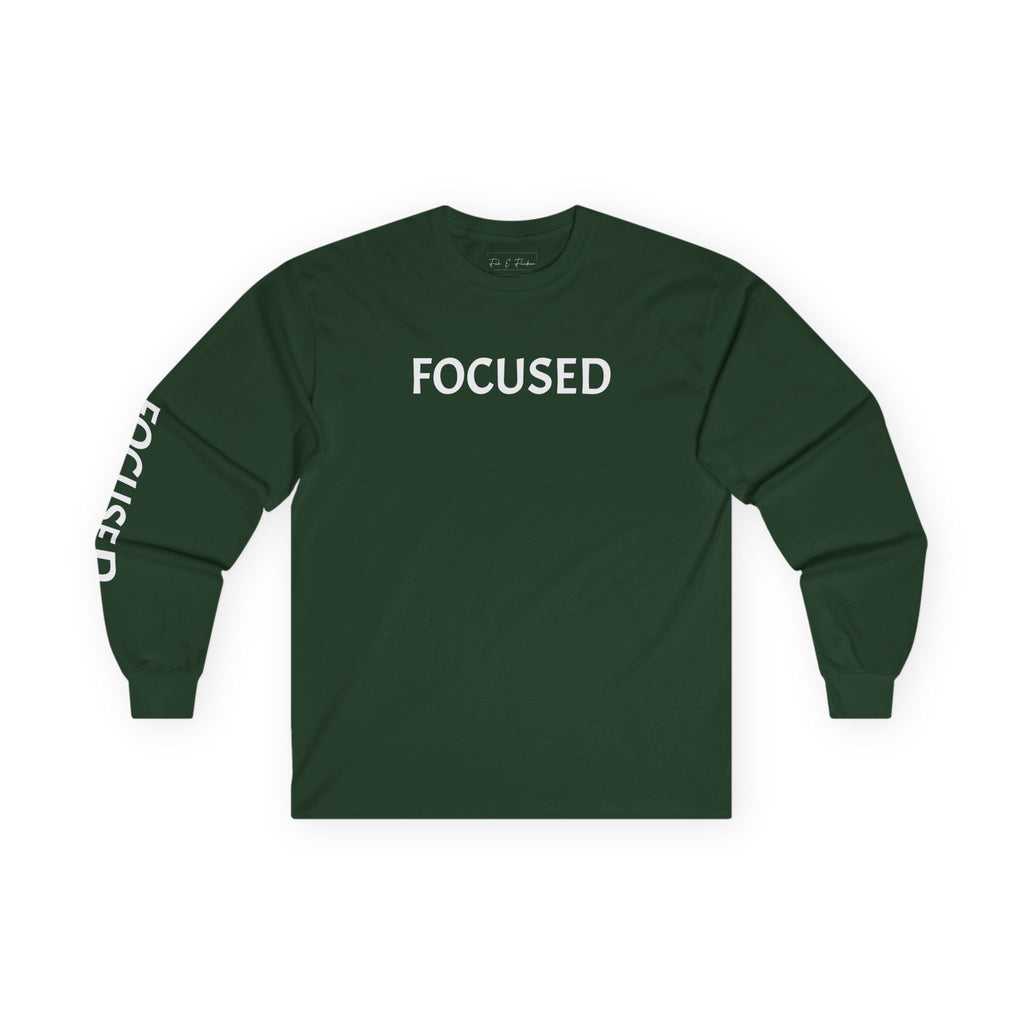 Inspirational Long Sleeve Tee - Focused
