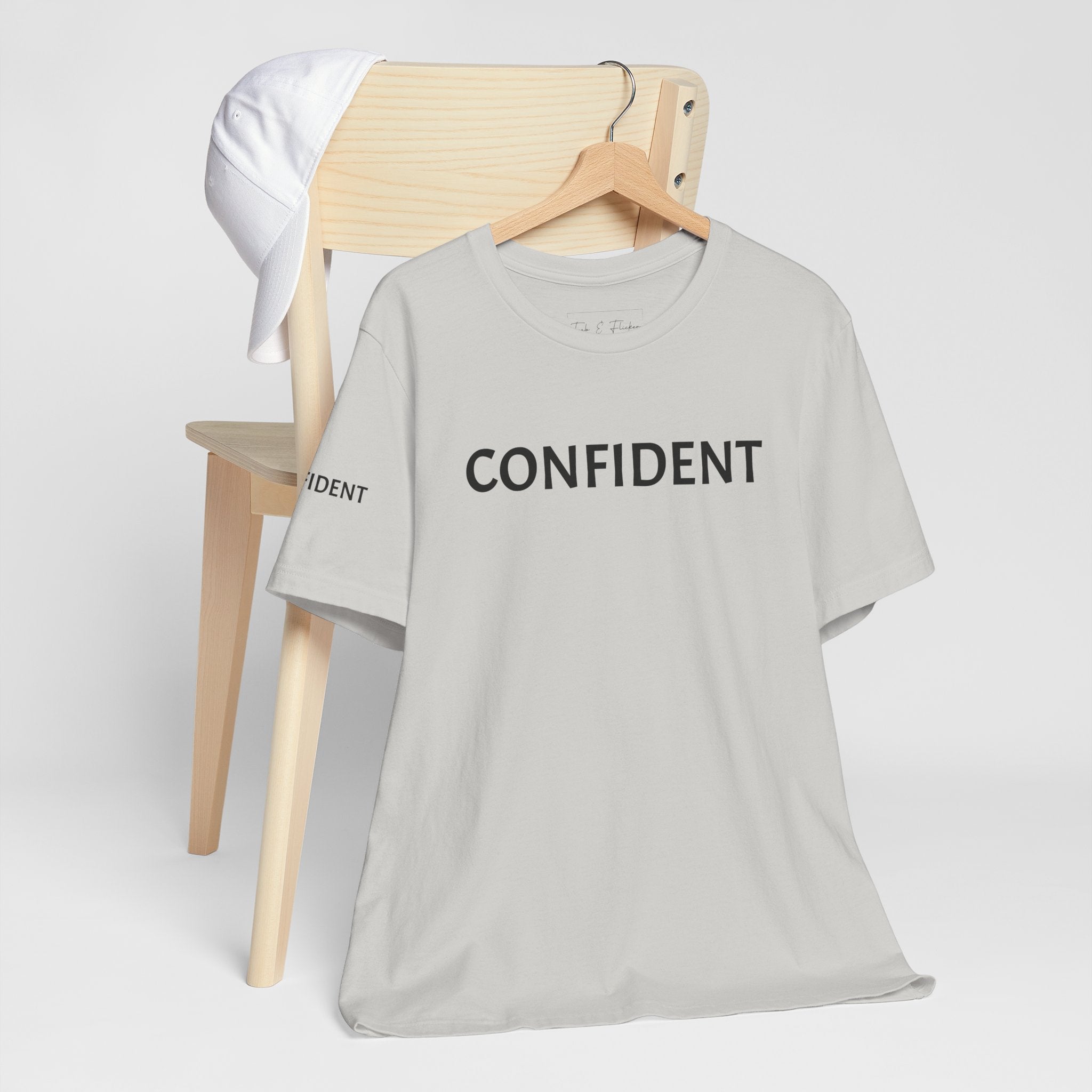 Inspirational Short Sleeve Tee - Confident
