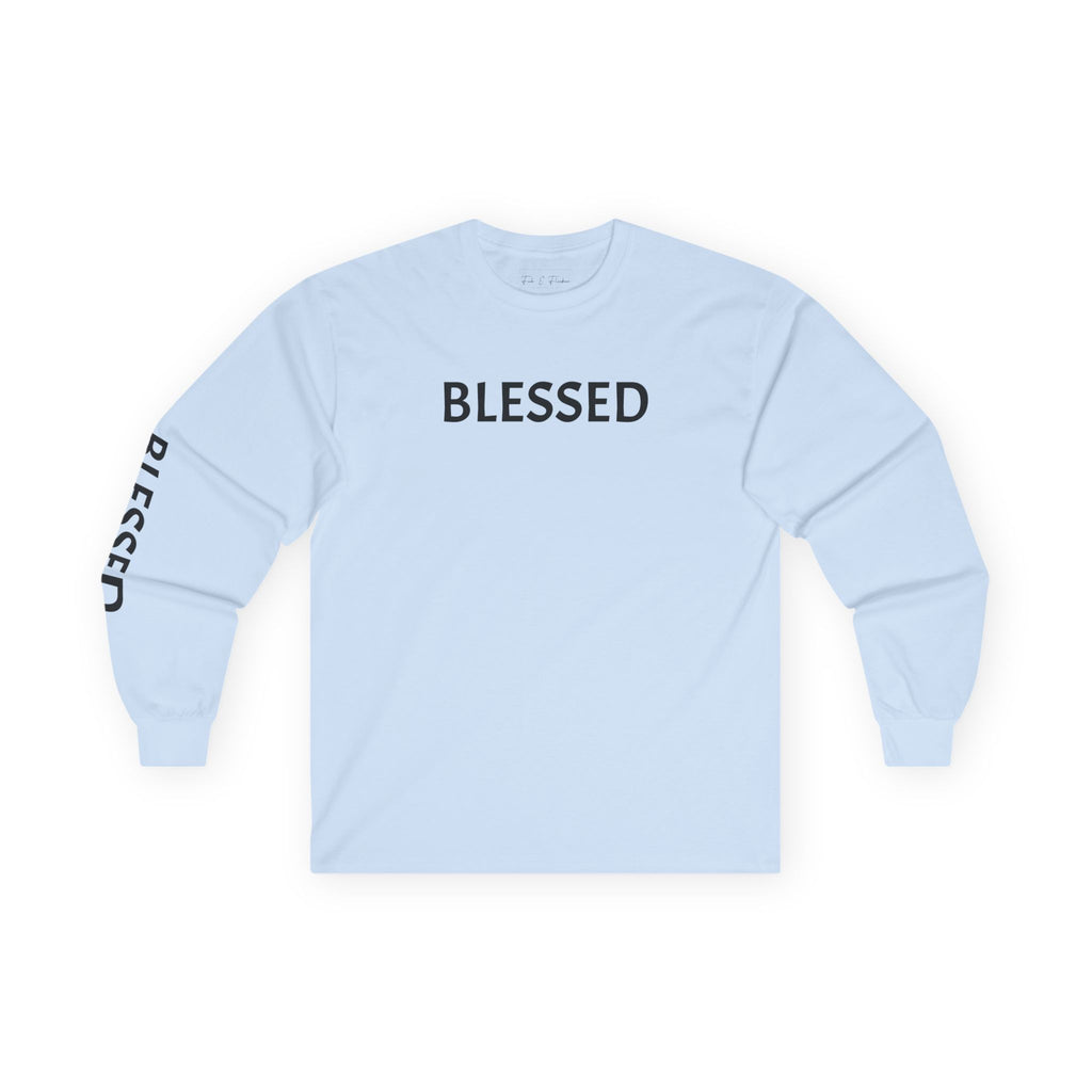 Inspirational Long Sleeve Tee - Blessed
