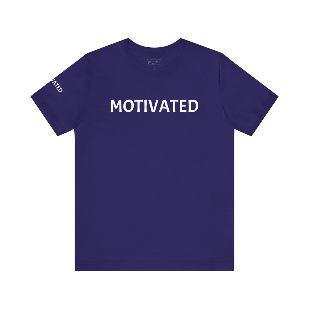Inspirational Short Sleeve Tee - Motivated