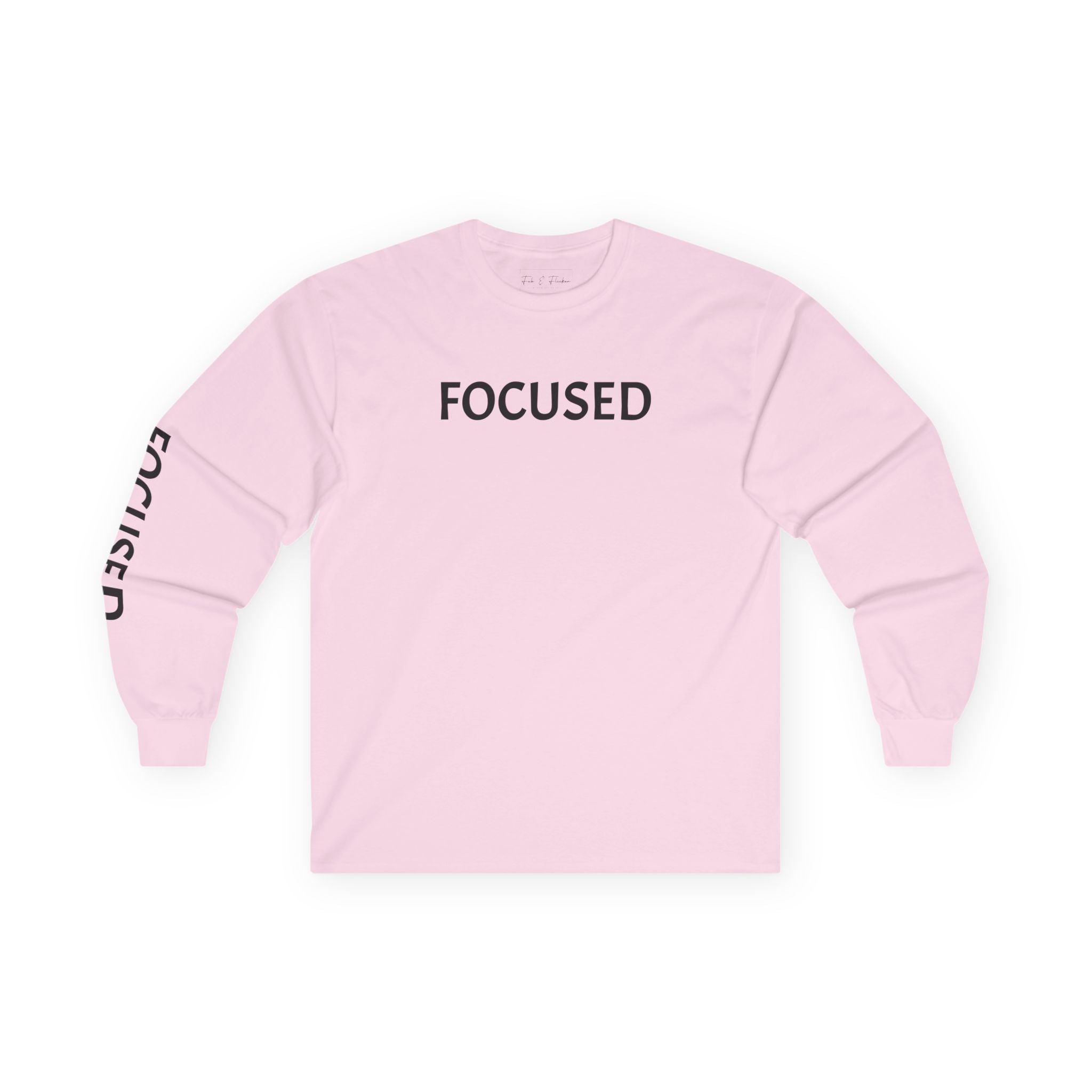 Inspirational Long Sleeve Tee - Focused
