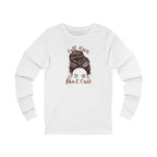 Fall Hair Don't Care Long Sleeve Tee, Unisex Tee, Casual Wear, Gift for Her, Everyday Comfort, Fashion Statement