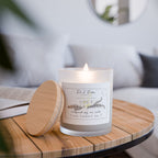 Frosted Glass Candle - Serenity Inducing Scented Candles | 11oz Decorative Candle, Various Scents