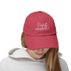 Perfectly Imperfect Distressed Cap - Trendy Unisex Hat for Casual Wear
