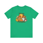 Fall Vibes Pumpkin Tee, Gnome Shirt, Halloween Apparel, Autumn Fashion, Gift for Gnome Lovers, Cozy Fall Outfit