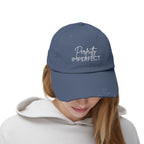 Perfectly Imperfect Distressed Cap - Trendy Unisex Hat for Casual Wear