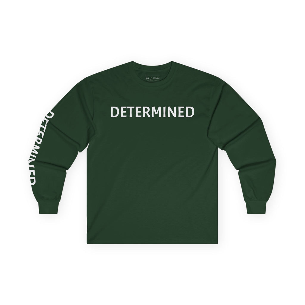 Inspirational Long Sleeve Tee - Determined