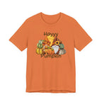 Fall Vibes Pumpkin Tee, Gnome Shirt, Halloween Apparel, Autumn Fashion, Gift for Gnome Lovers, Cozy Fall Outfit