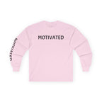 Inspirational Long Sleeve Tee - Motivated