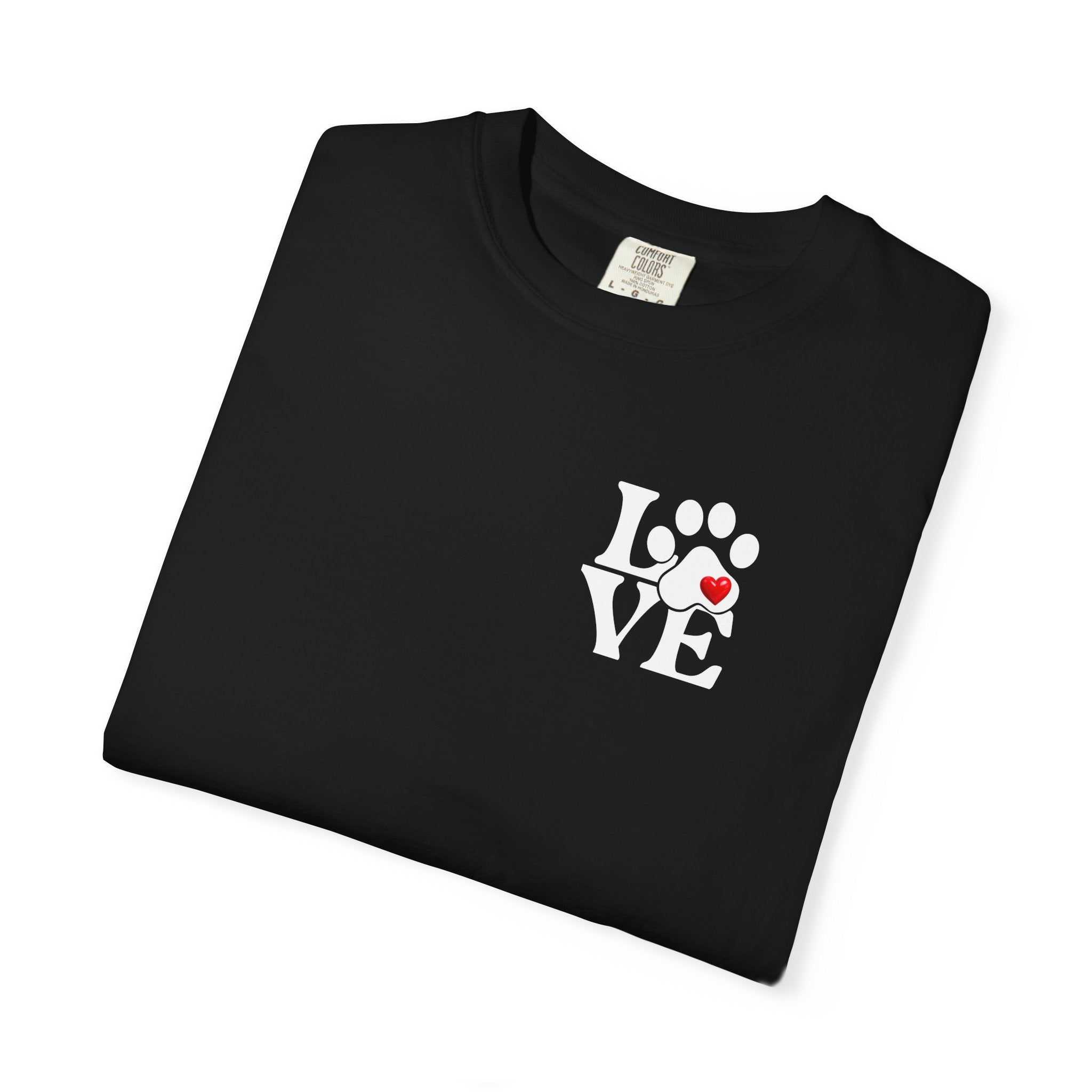 Love Cats Heart Collage T-Shirt — Cute Cat Lover Tee