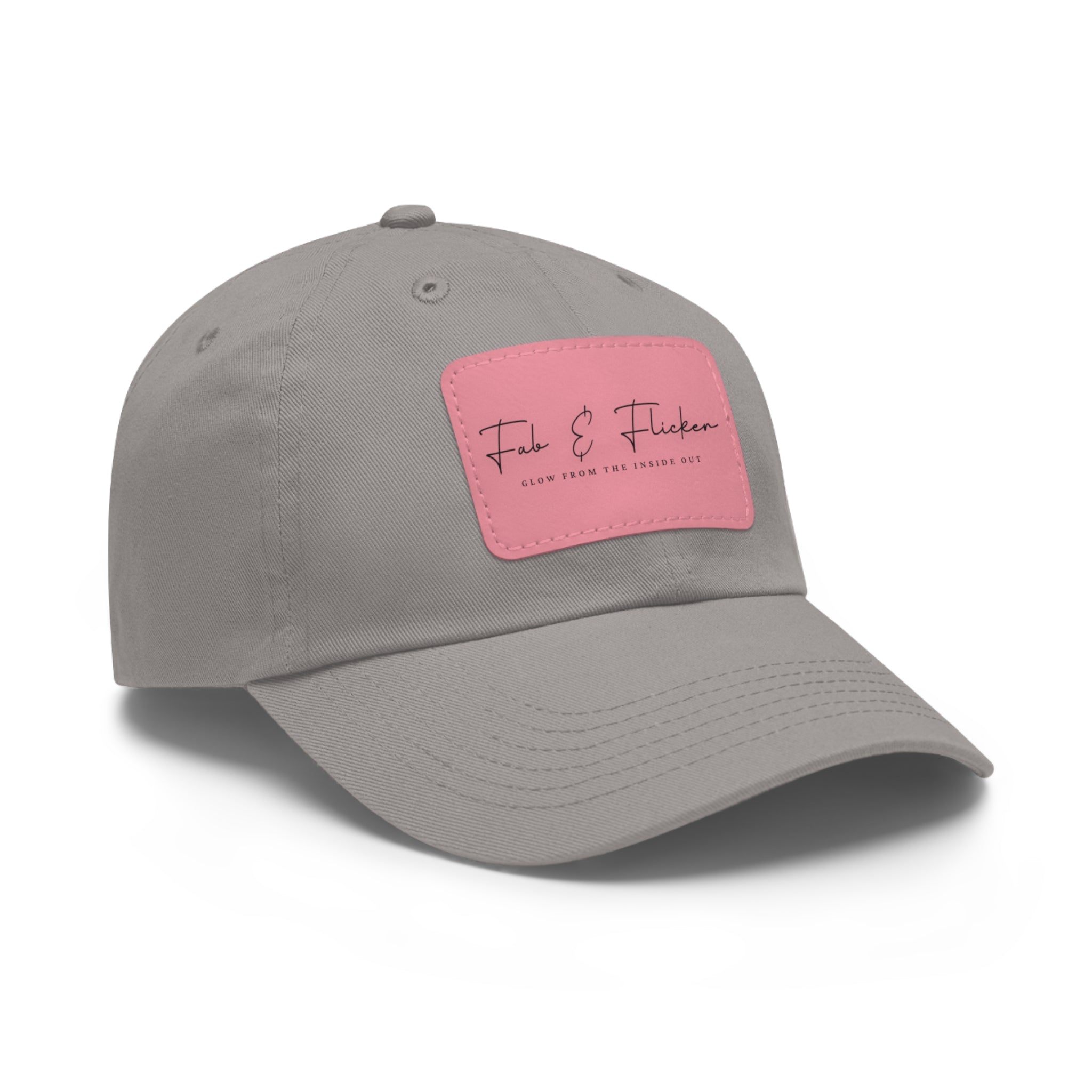 Fab & Flicker Stylish Hat with Leather Patch - Glow from the Inside Out