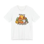 Fall Vibes Pumpkin Tee, Gnome Shirt, Halloween Apparel, Autumn Fashion, Gift for Gnome Lovers, Cozy Fall Outfit