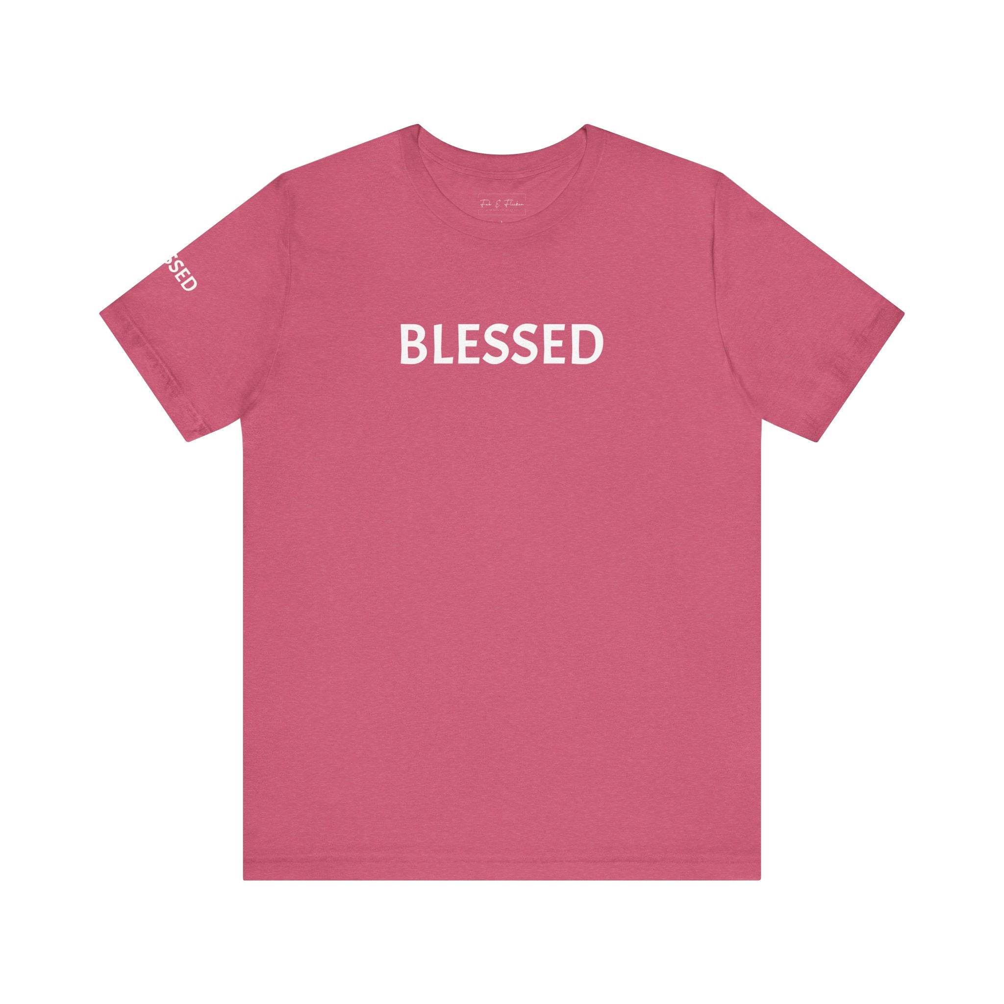 Inspirational Short Sleeve Tee - Blessed
