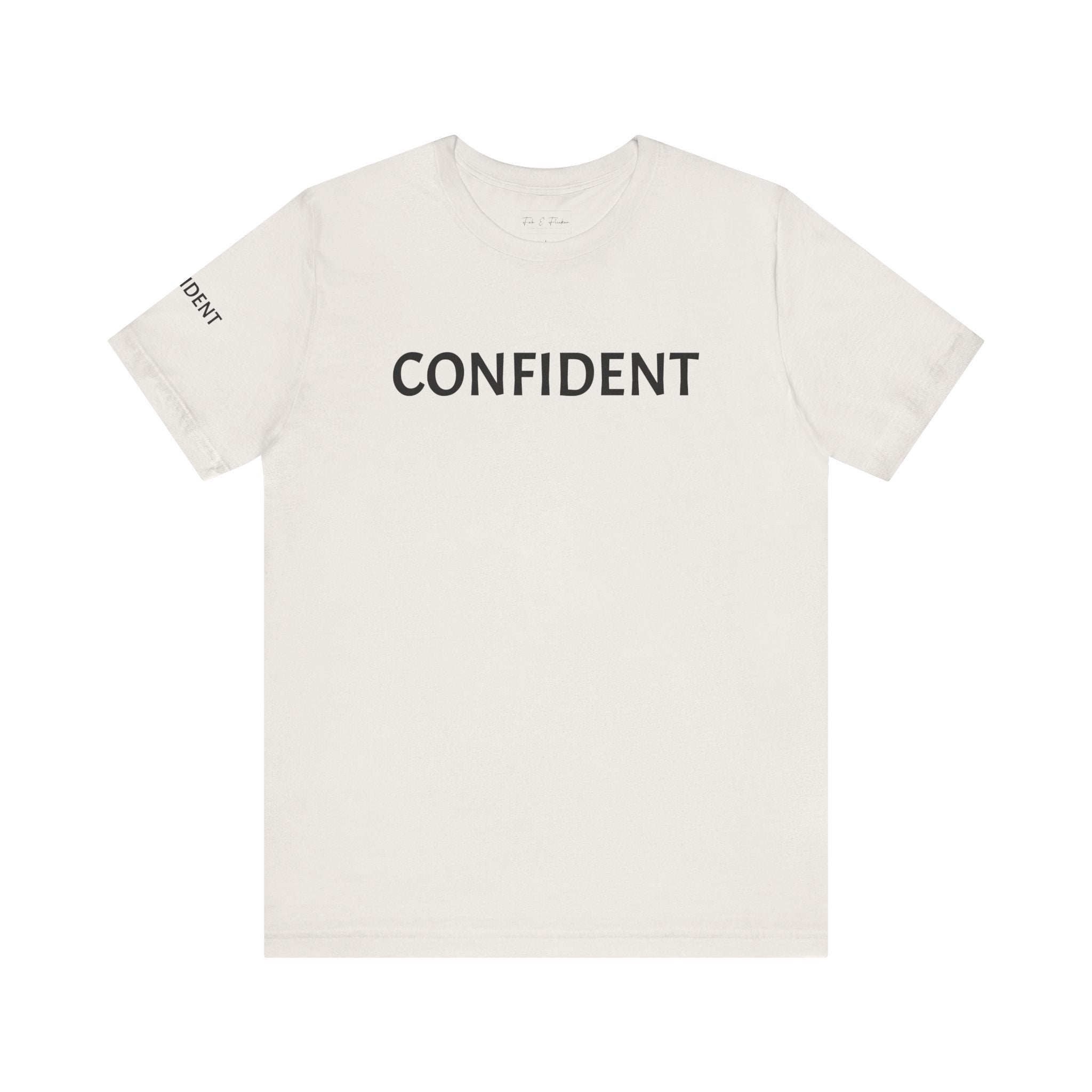Inspirational Short Sleeve Tee - Confident