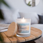 Frosted Glass Candle - Serenity Inducing Scented Candles | 11oz Decorative Candle, Various Scents