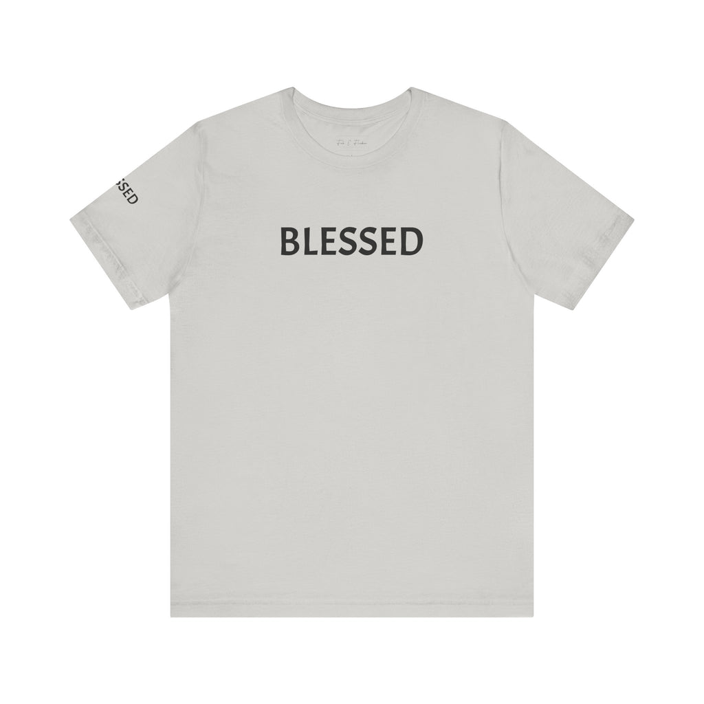 Inspirational Short Sleeve Tee - Blessed
